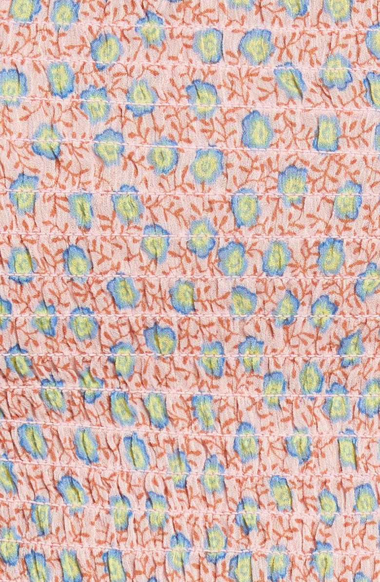 All in Favor Ruffle Smocked Tank Top, Alternate, color,