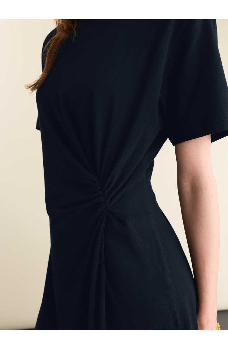 Baukjen Alith T-Shirt Twist Dress, Alternate, color, Classic Navy