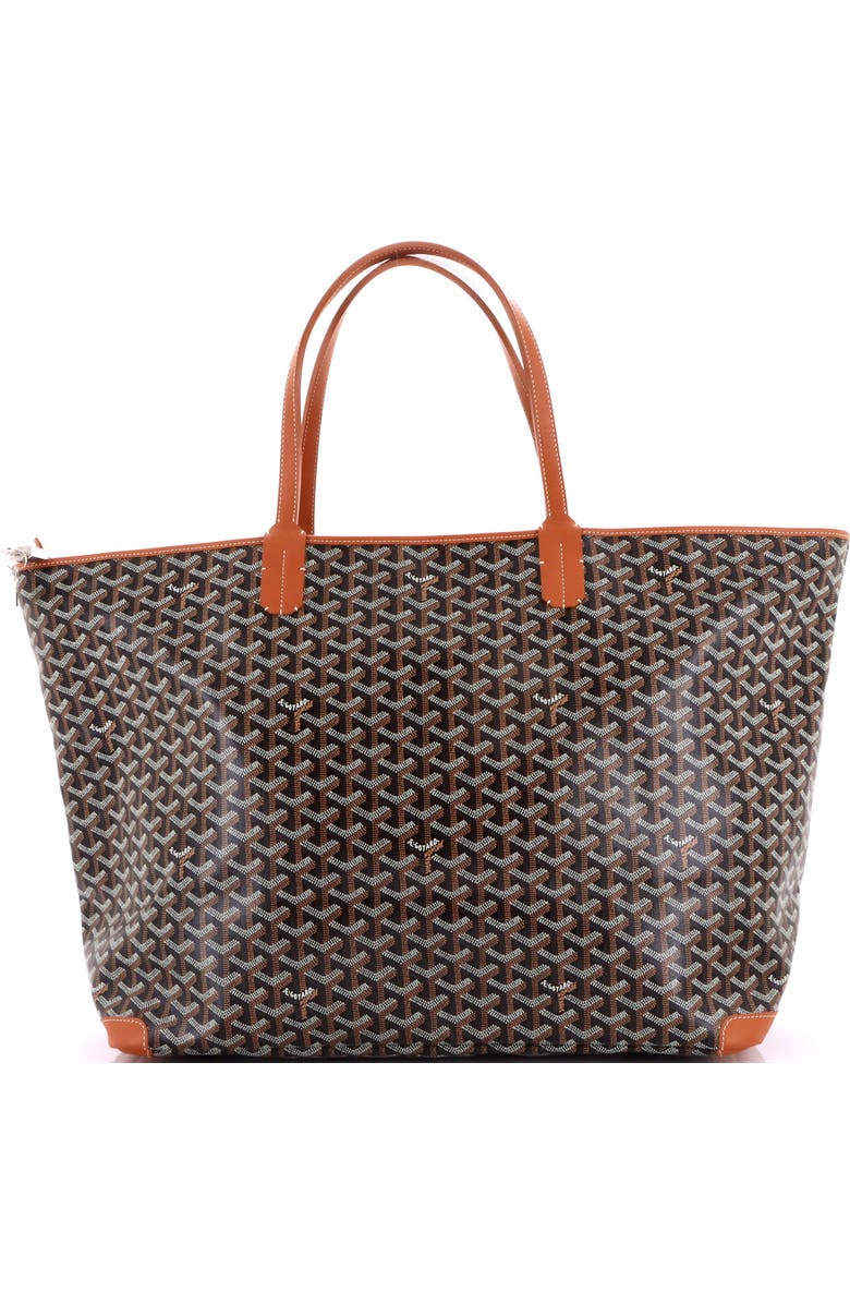 Pre-Owned Goyard Artois Tote Coated Canvas GM, Main, color, Brown