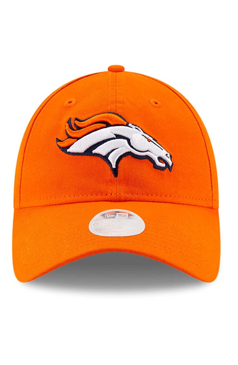 New Era Women's New Era Orange Denver Broncos Core Classic Primary 9TWENTY Adjustable Hat, Alternate, color, 