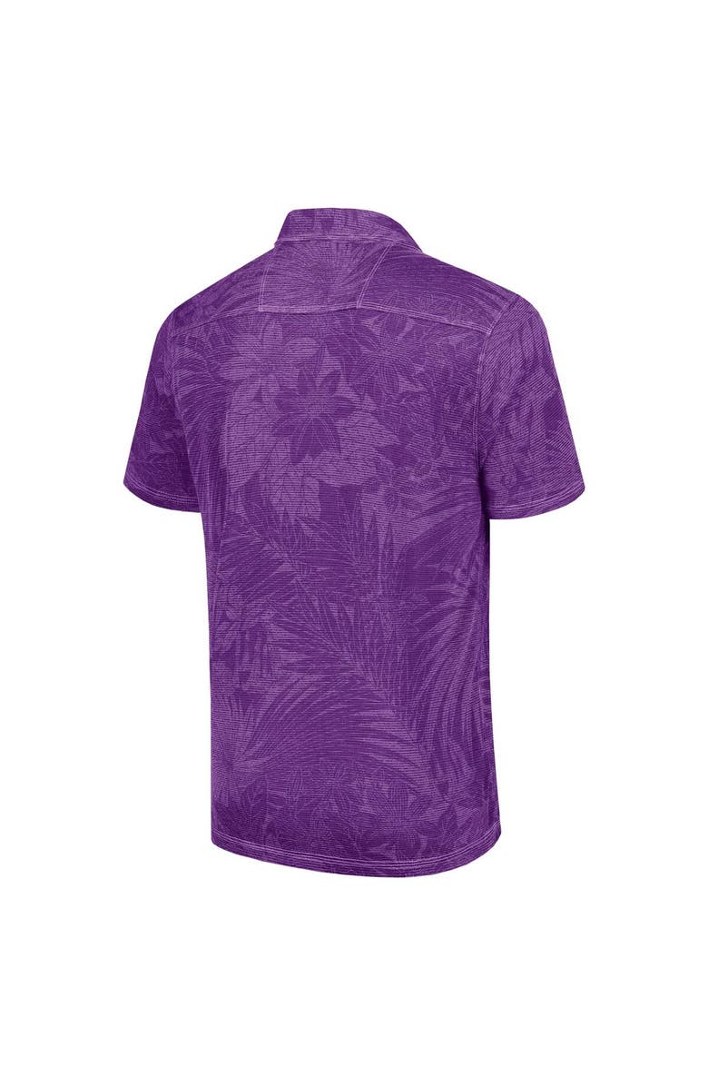 Tommy Bahama Men's Tommy Bahama Purple LSU Tigers Big & Tall Sport Santiago Paradise Polo, Alternate, color, Purple