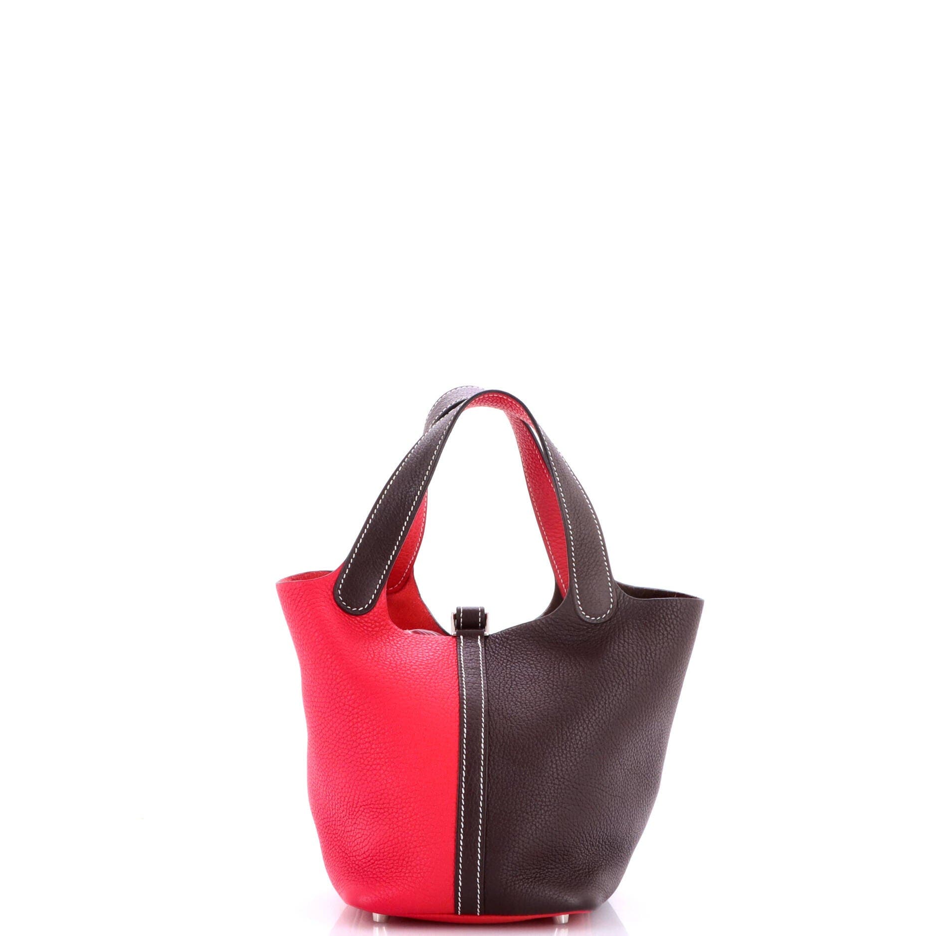 Casaque Picotin Lock Bag Clemence PM, Alternate, color, Pink