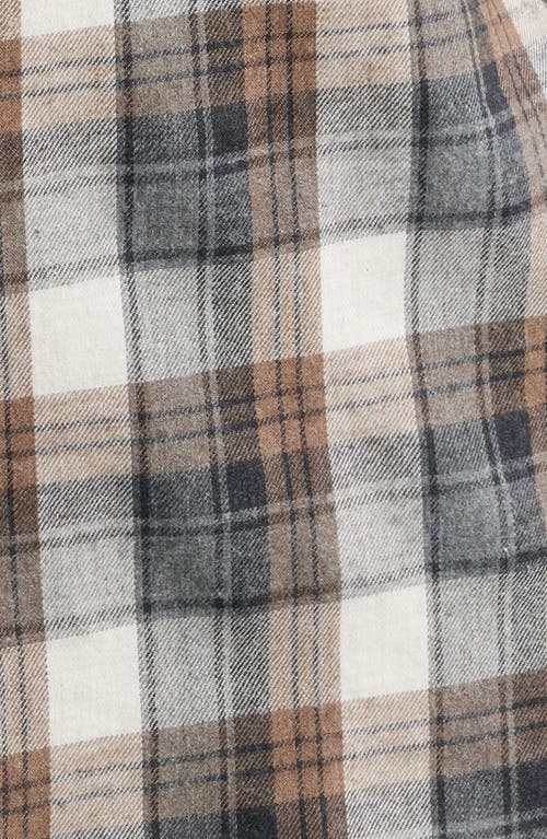 James Campbell Lenox Trim Fit Plaid Cotton Button-up Shirt In Multi