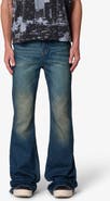 mnml Super Stacked Relaxed Flare Leg Jeans