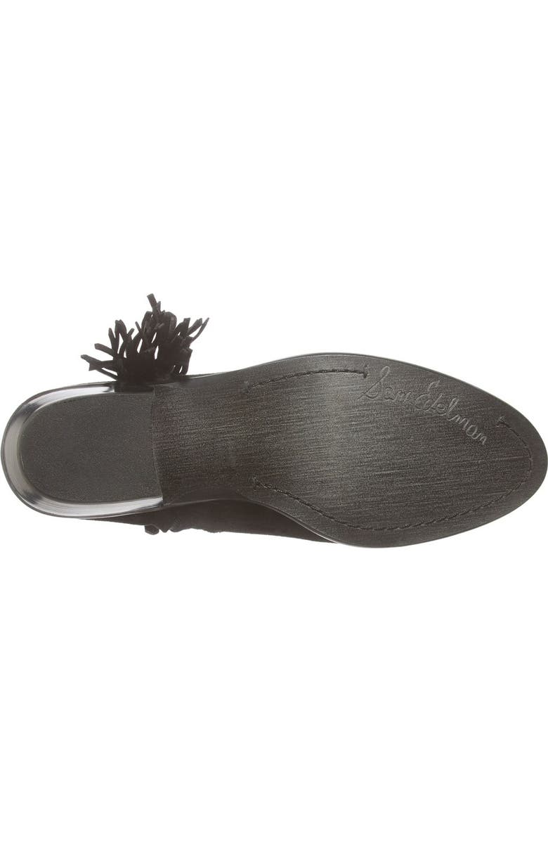 Sam Edelman 'Paige' Fringed Ankle Bootie, Alternate, color,