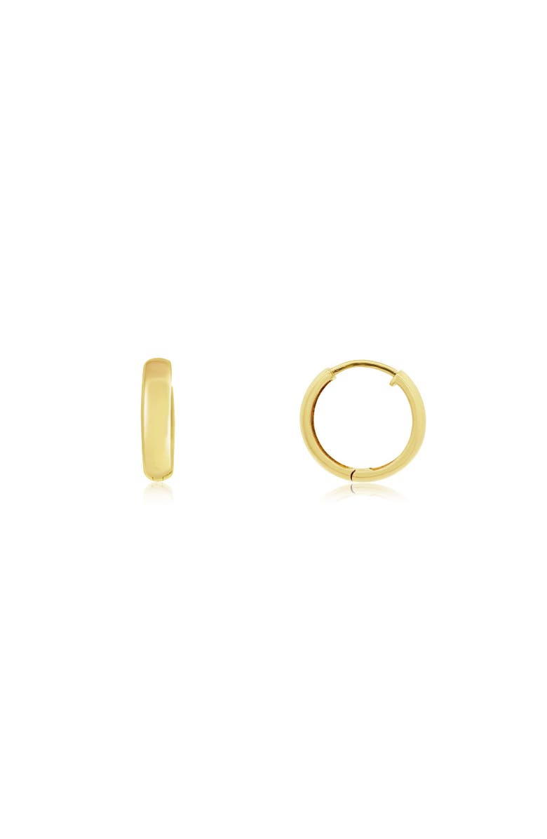 The Lovery Fine Jewelry Gold Huggie Hoop Earrings, Alternate, color, Yellow Gold