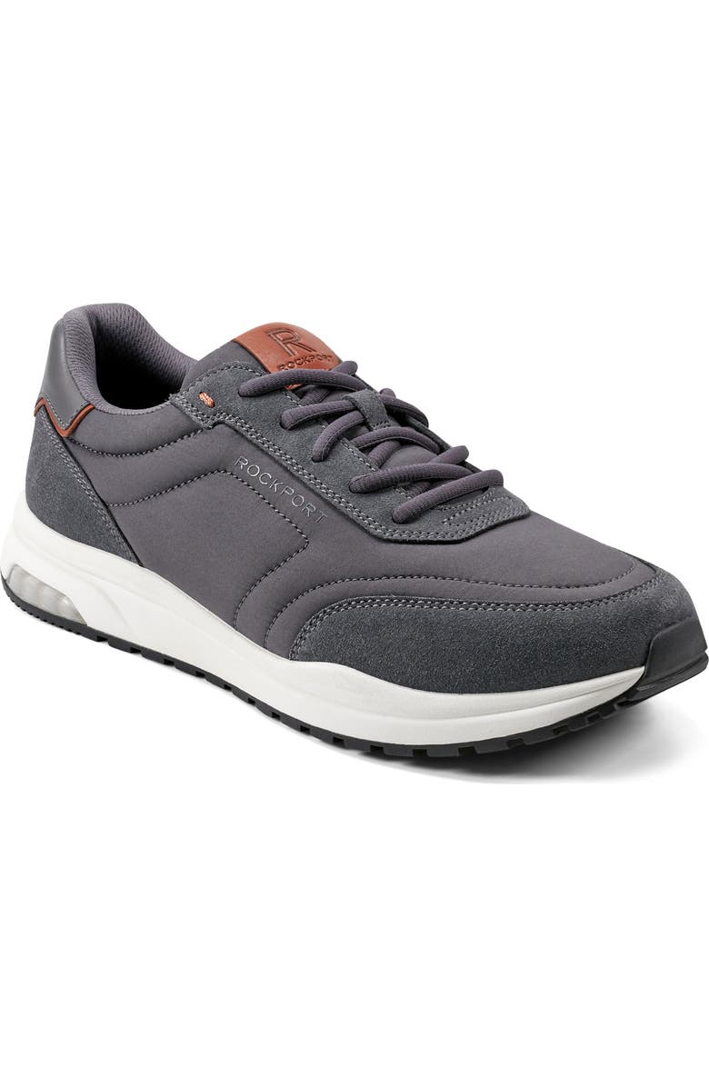 Rockport x DMX<sup
™</sup
Brock Sneaker, Main, color, Medium Gray
