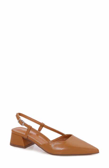 BERNESS Vieda Pointed Toe Slingback Pump