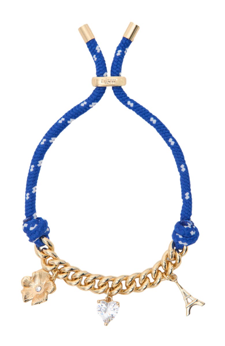 maje Marine cord chain bracelet, Main, color, Gold