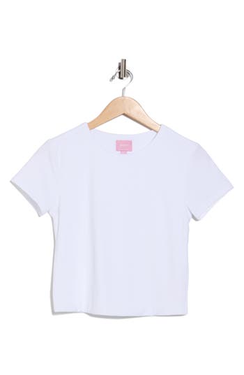 Muse Short Sleeve Crew Tee In White