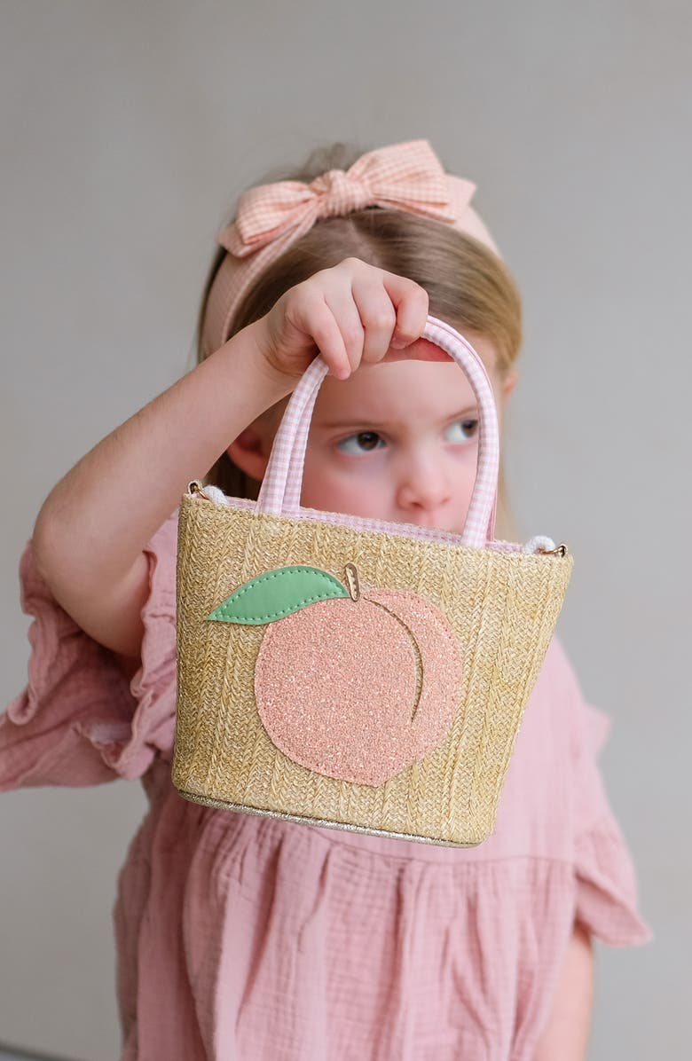 Mimi & Lula Kids' Peach Basket, Alternate, color, Light/ Pastel Orange