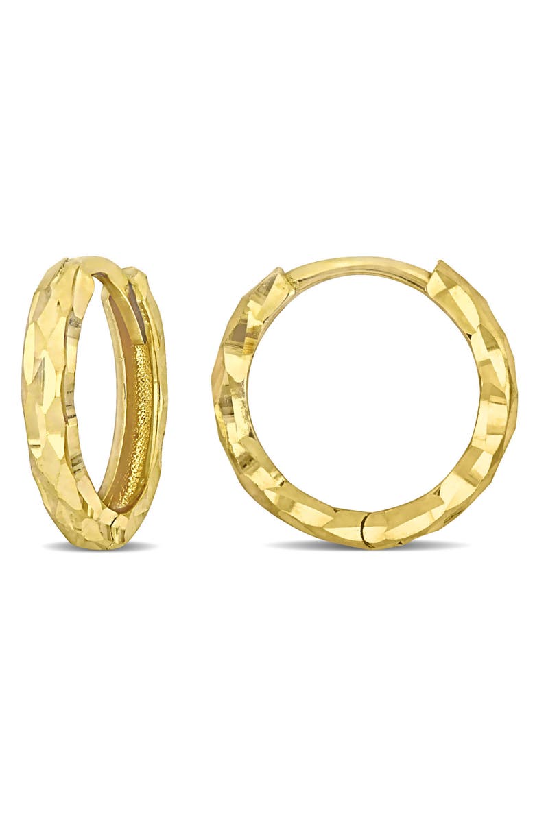 Julianna B. Mini Hoop Earrings 14k Gold, Main, color, 14K Gold