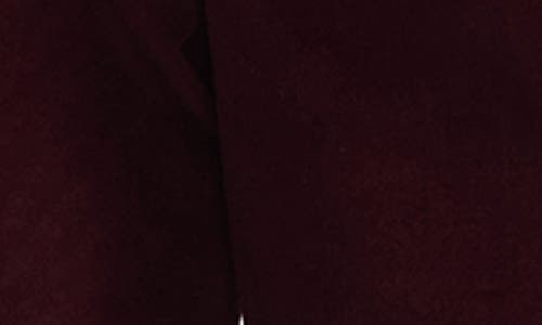 Frame Modernist High Waist Pocket Pants In Burgundy