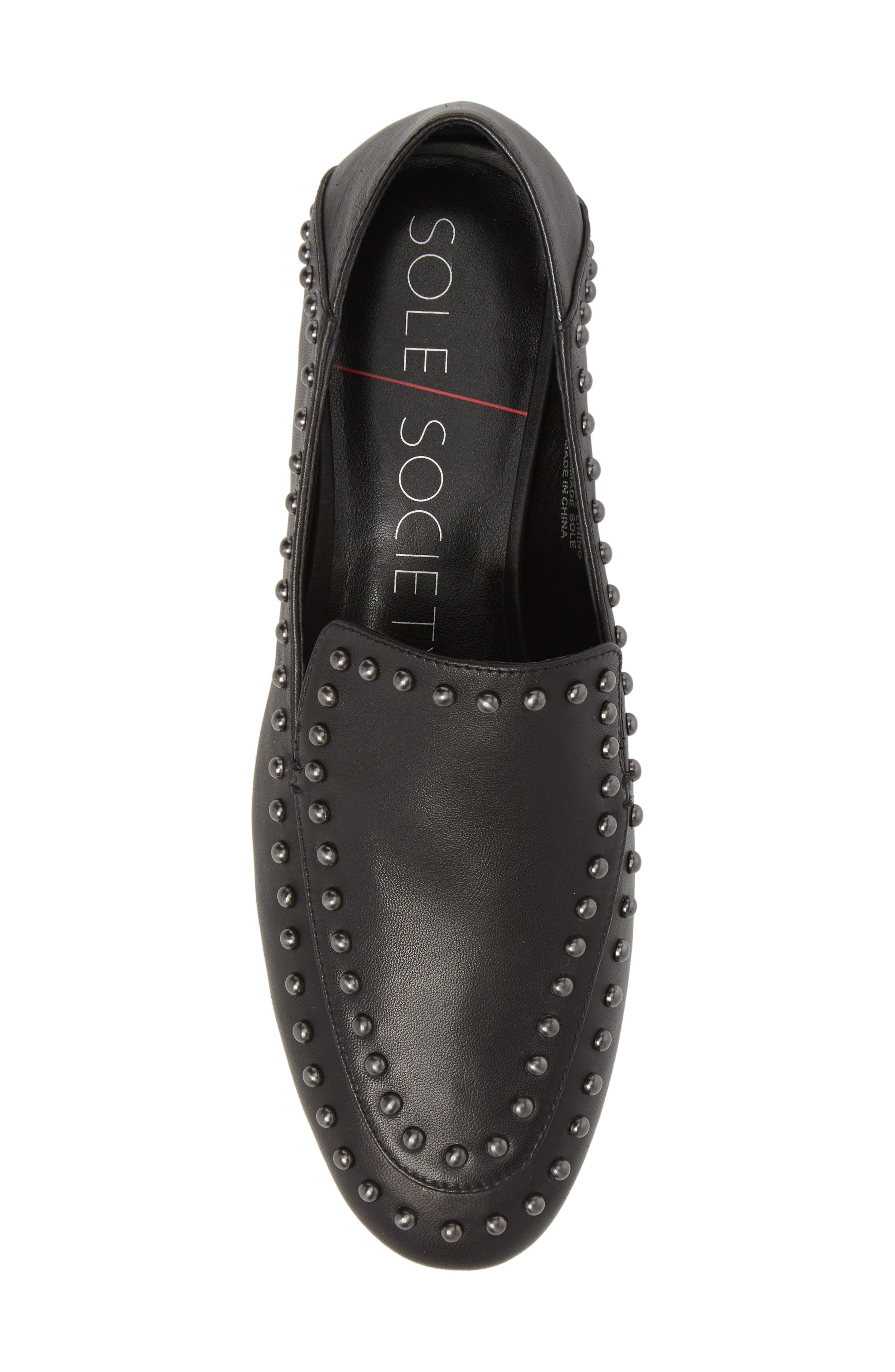 Talbia Loafer, Alternate, color, BLACK