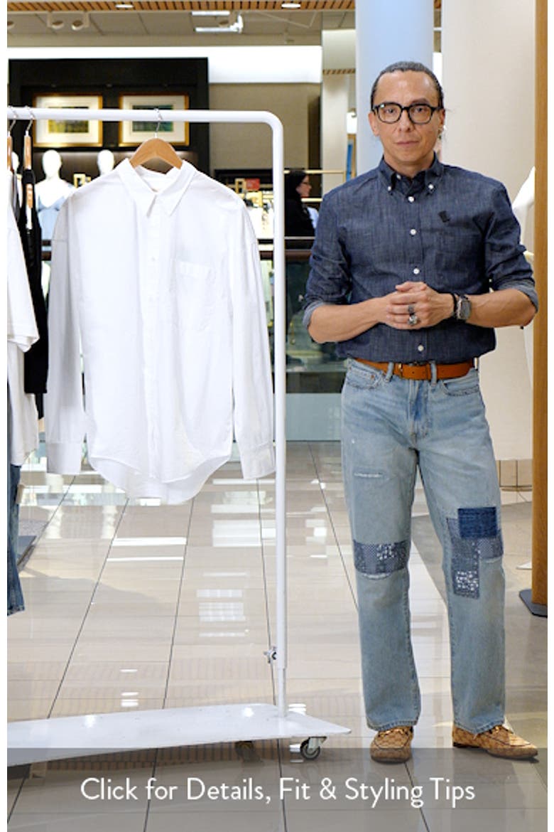 Coastal Relaxed Organic Cotton Button-Up Shirt video