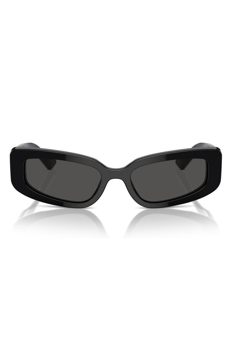 Dolce&Gabbana 54mm Cat Eye Sunglasses, Alternate, color, 