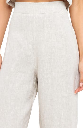Devlin Linen Wide Leg Pants