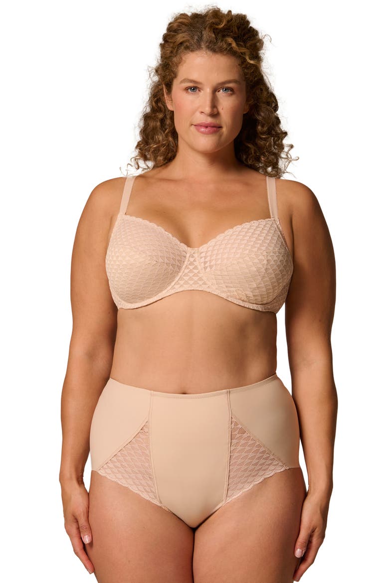 Subtile Full Cup Bra, Alternate, color, PEAU ROSE