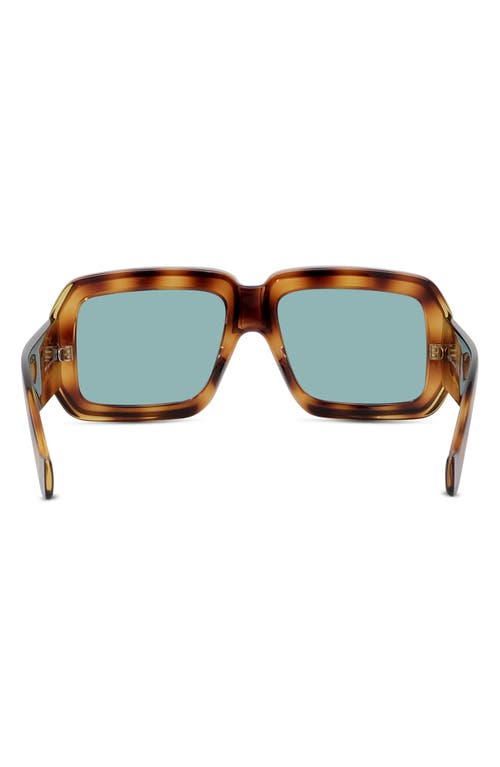 Loewe X Paula's Ibiza Dive In Mask 56mm Square Sunglasses In Multi