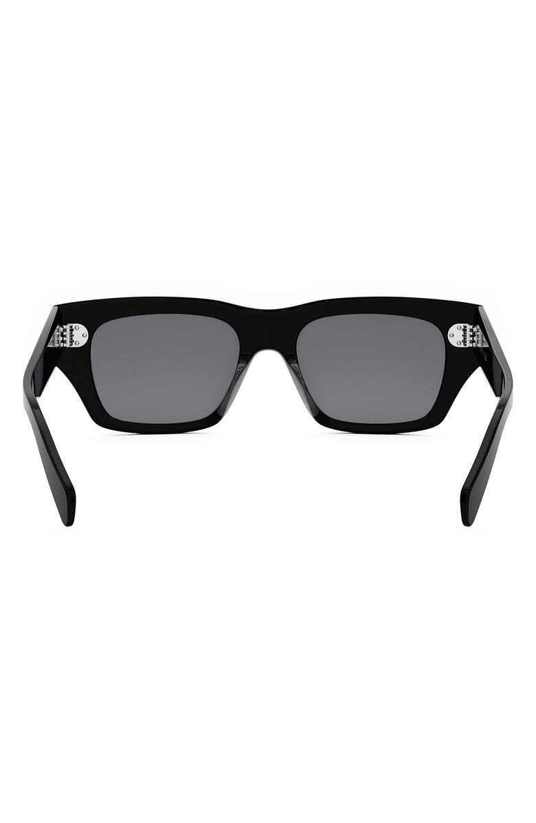 CELINE Bold 3 Dots 53mm Geometric Sunglasses, Alternate, color,