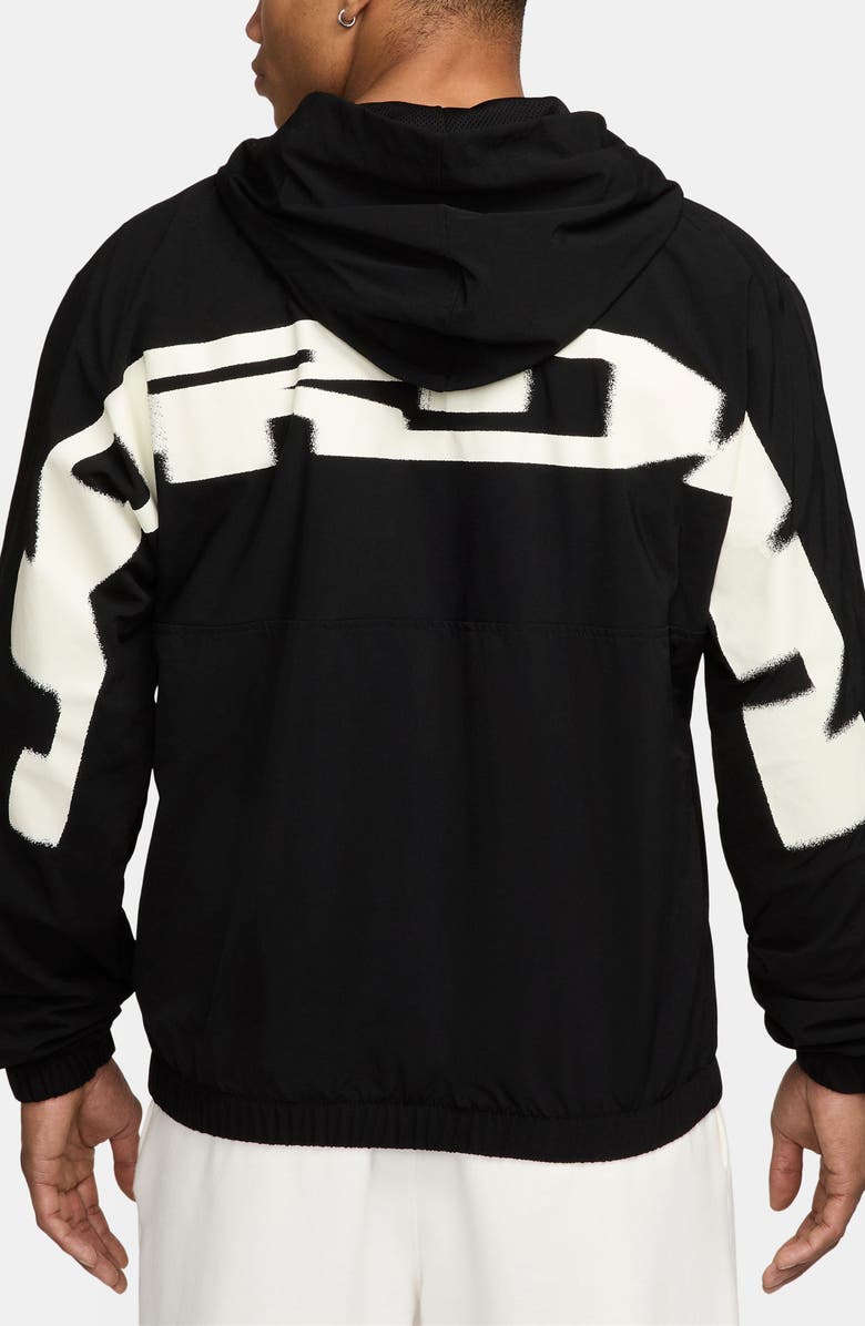 Jordan MVP Hooded Nylon Anorak, Alternate, color, 