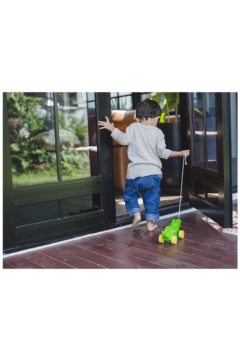 Dancing Alligator Pull Toy, Alternate, color, GREEN