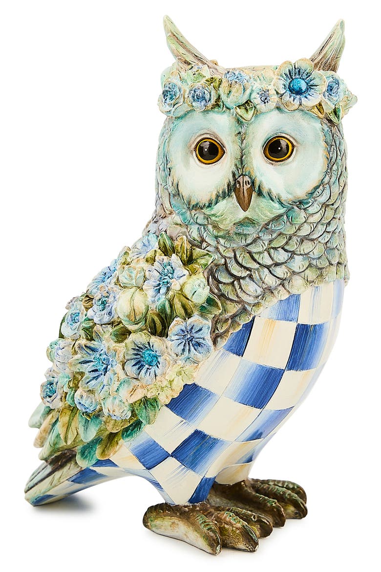 Royal Autumn Owl Figurine, Main, color, ROYAL