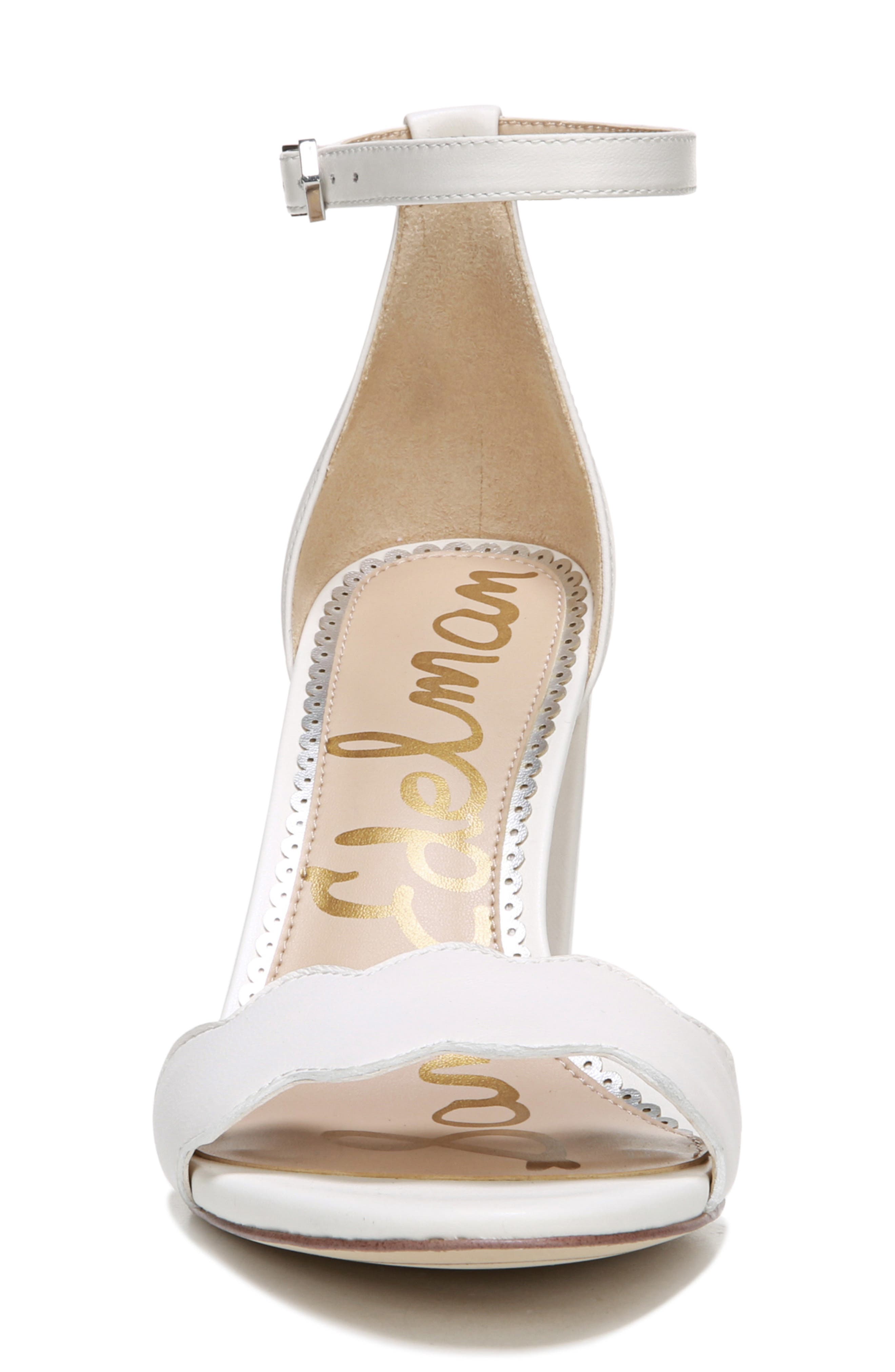 Odila Sandal, Alternate, color, BRIGHT WHITE LEATHER