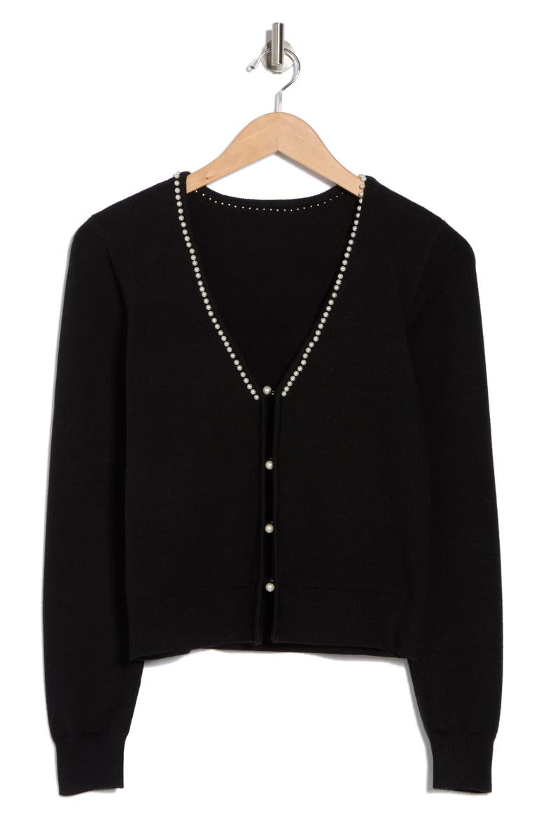 Laurel Cardigan, Alternate, color, BLACK