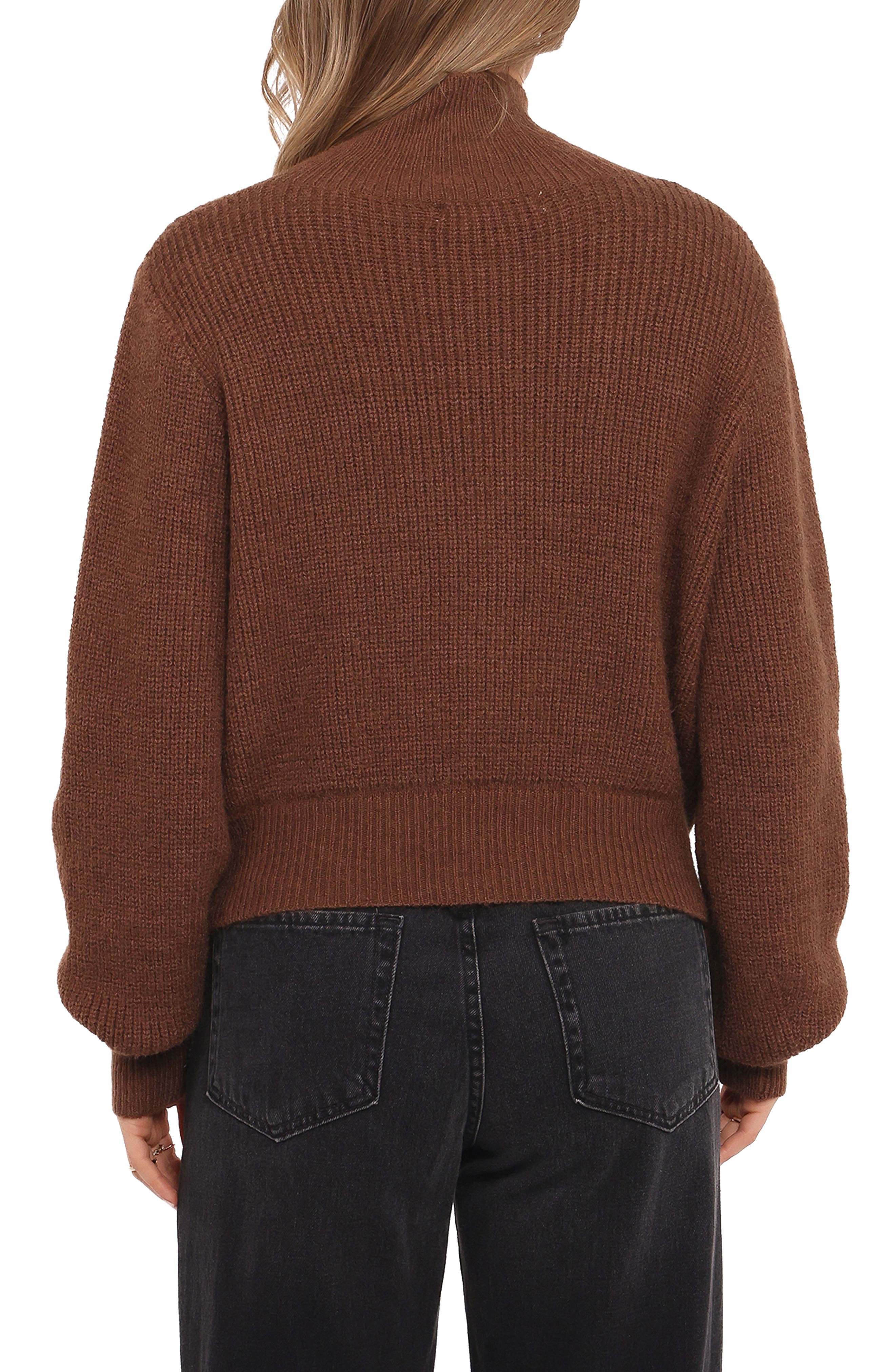 Kourtney Rib Zip Cardigan - image 2