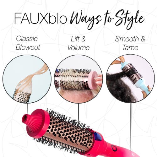 Calista Fauxblo Thermal Blowout Brush In Red