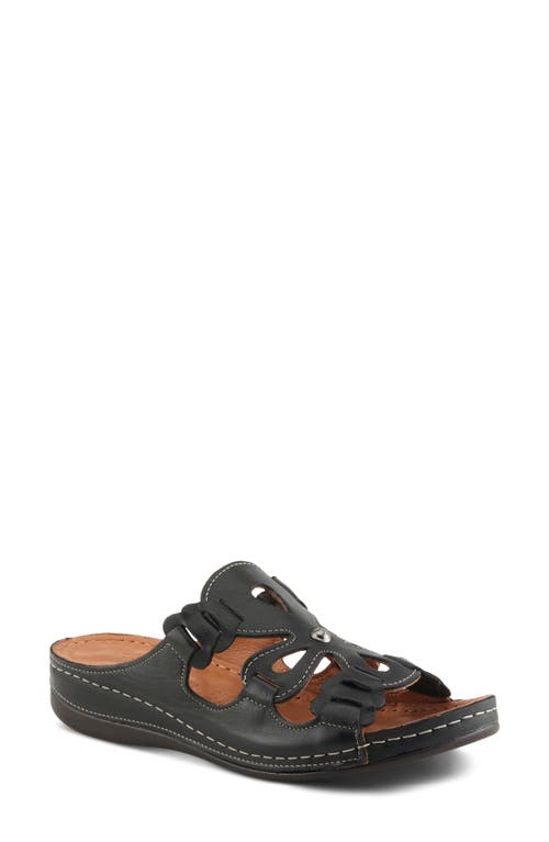 Spring Step Mezera Sandal In Black