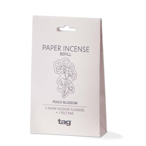 Peach Blossom Incense Refills Set of Five Ivory Home Scent