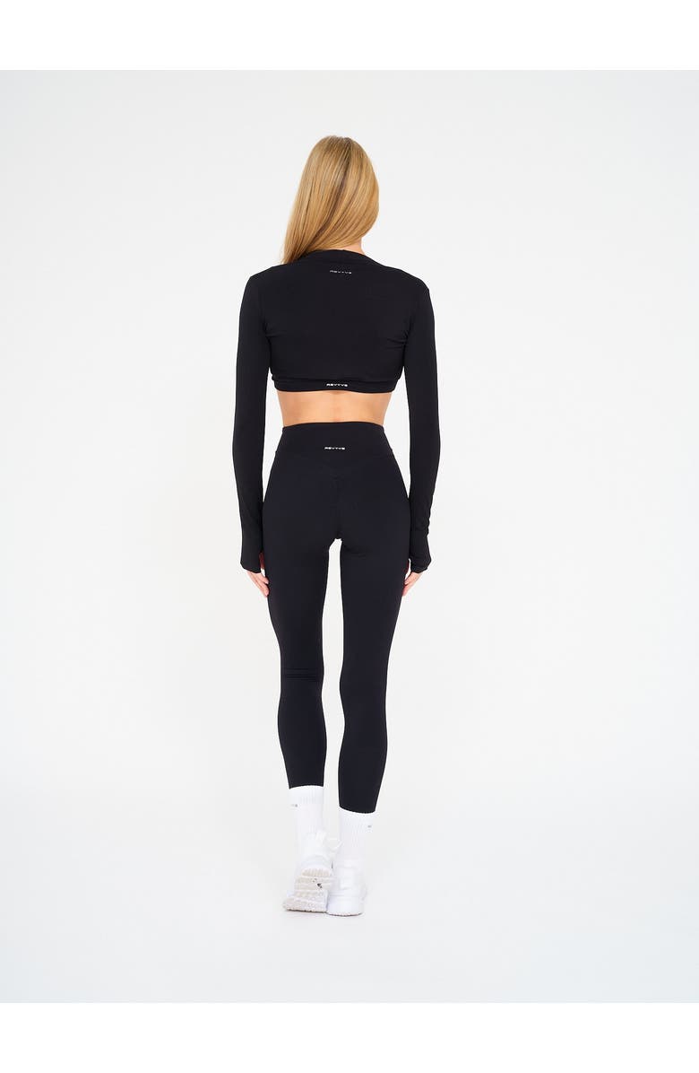 REVYVE ACTIVE Shrug With Thumbhole, Alternate, color, Black