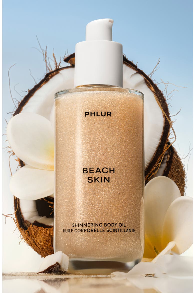 Beach Skin Shimmering Body Oil, Alternate, color, NO COLOR