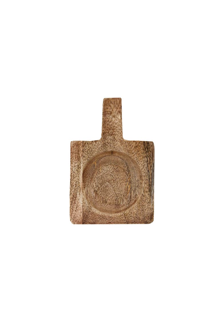 Mango Wood Utensil Rest, Main, color, Brown