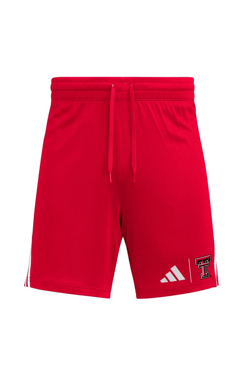 adidas Men's adidas Red Texas Tech Red Raiders AEROREADY 7" Shorts, Alternate, color, Red