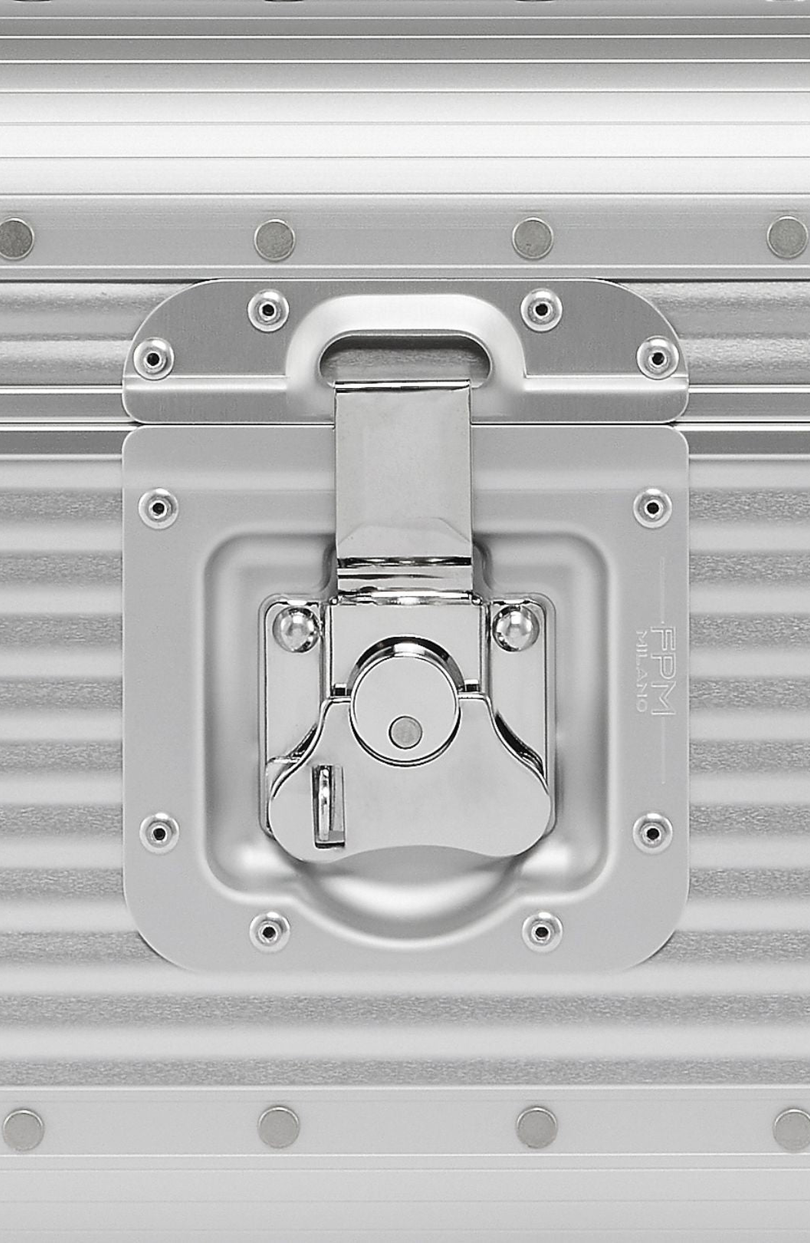 FPM - Fabbrica Pelletterie Milano - US Bank Vanity Case, Alternate, color, Moonlight Silver