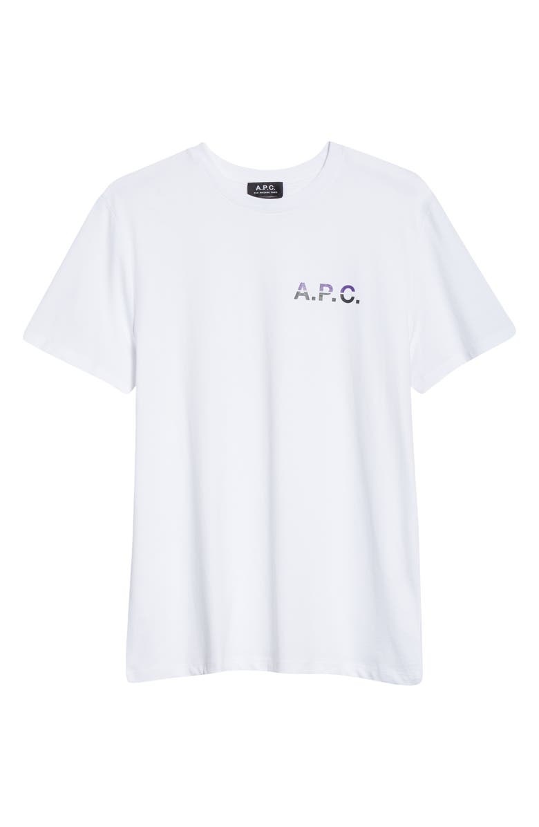 A.P.C. David Logo Graphic Tee, Main, color,