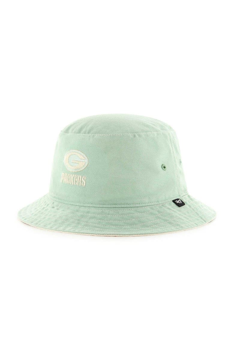 Men's '47 Green Green Bay Packers Trailhead Bucket Hat, Main, color, Green