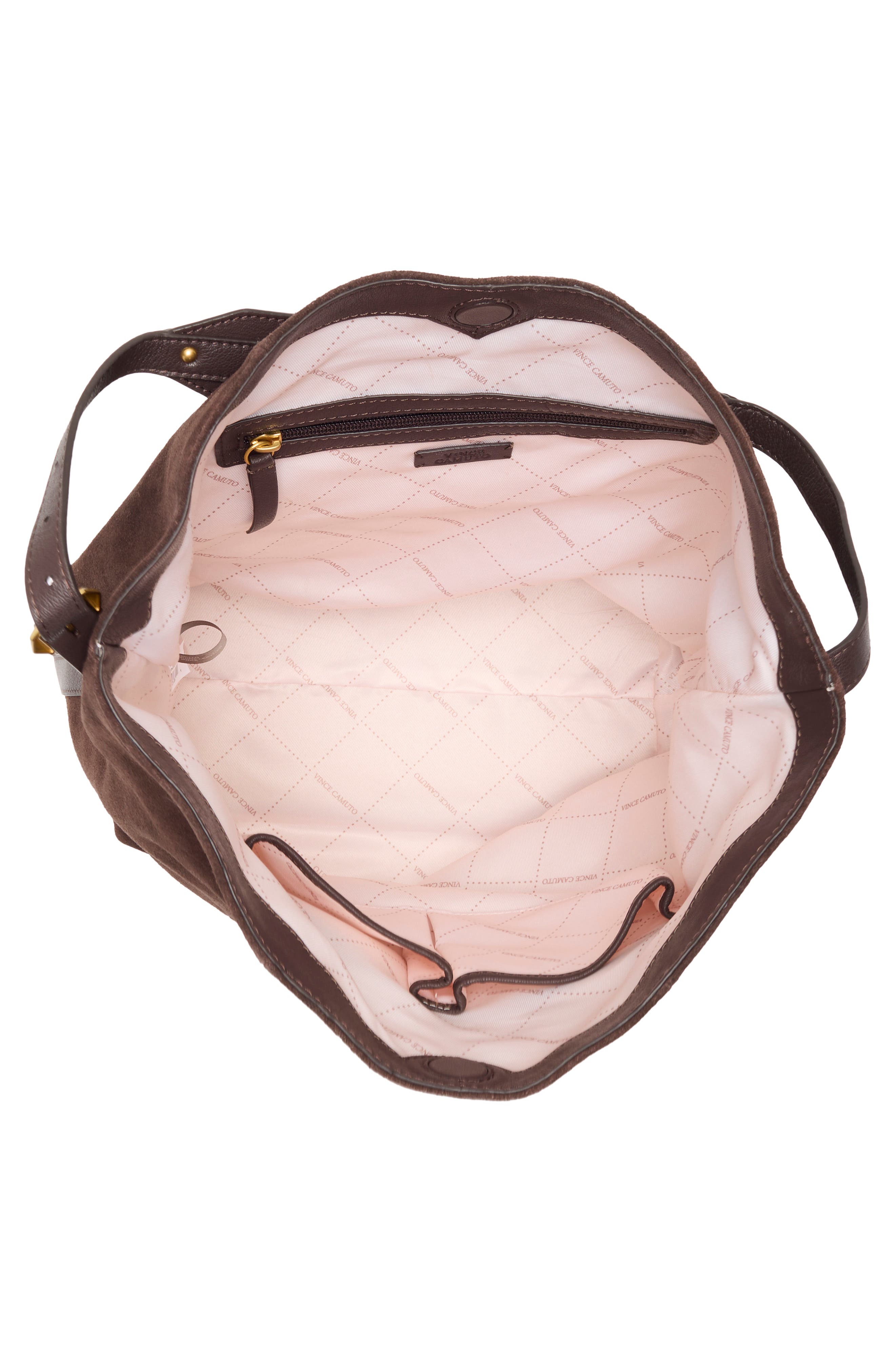 Nelly Suede Hobo, Alternate, color, BROWNIE COW SUEDE KOREAN NAPPA