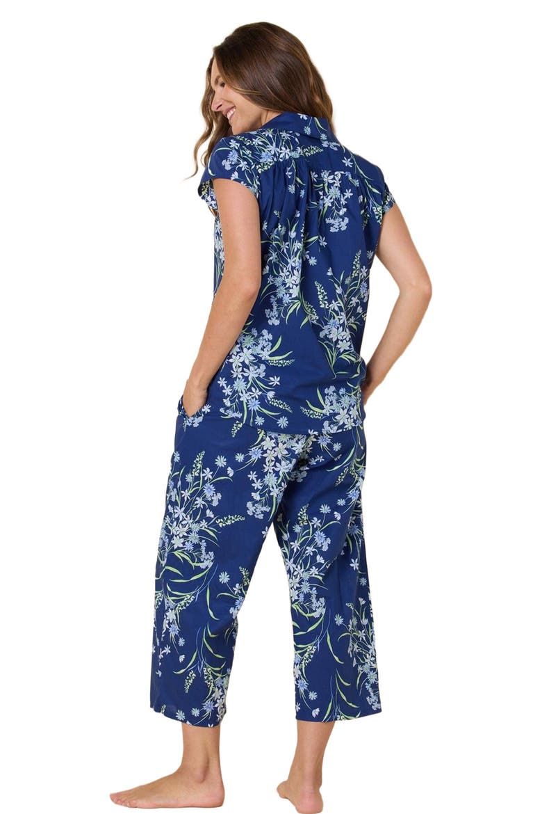 Luxe Pima Capri, Alternate, color, Garden Posy