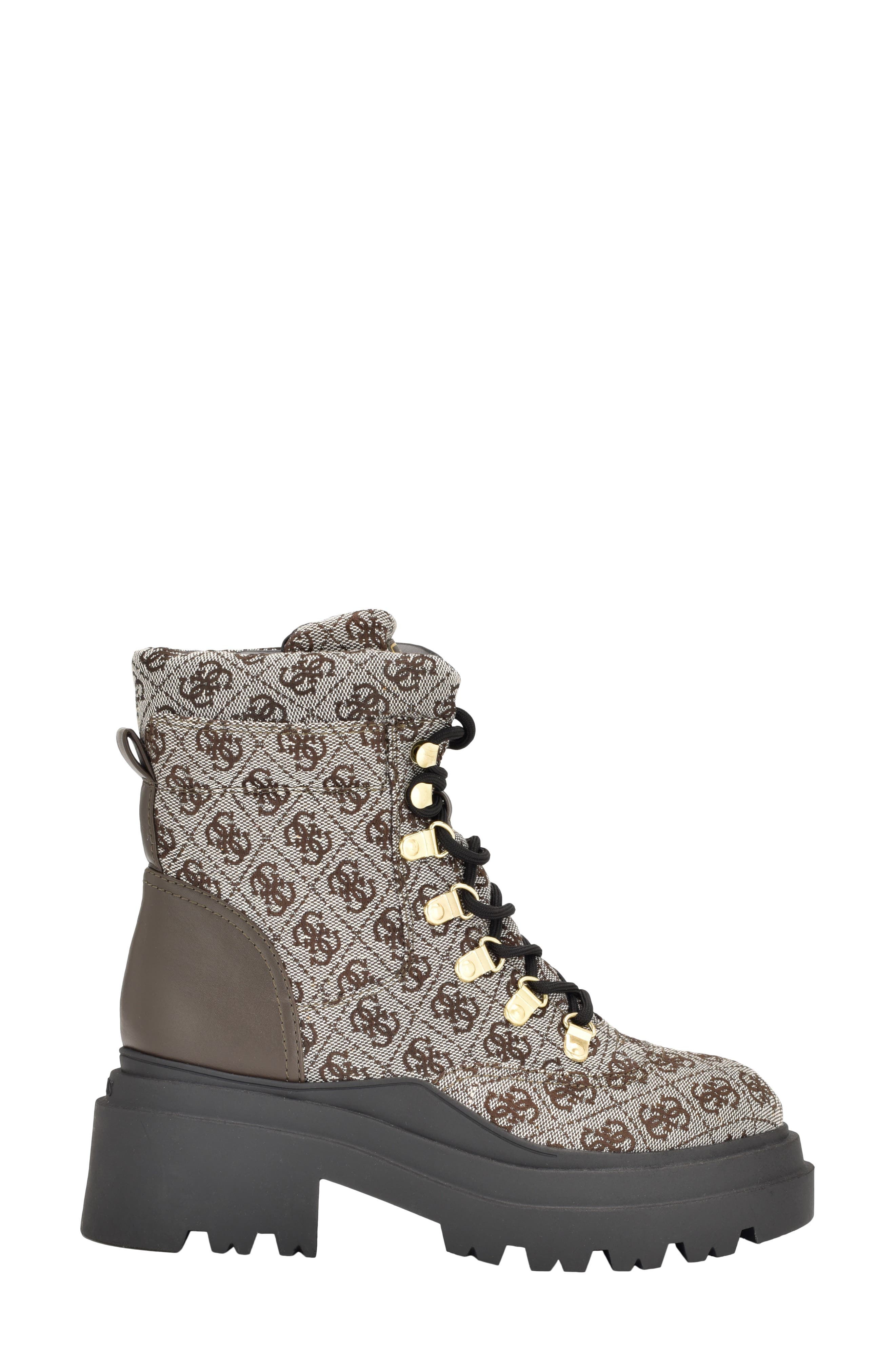 GUESS Vaney Combat Boot, Alternate, color, 