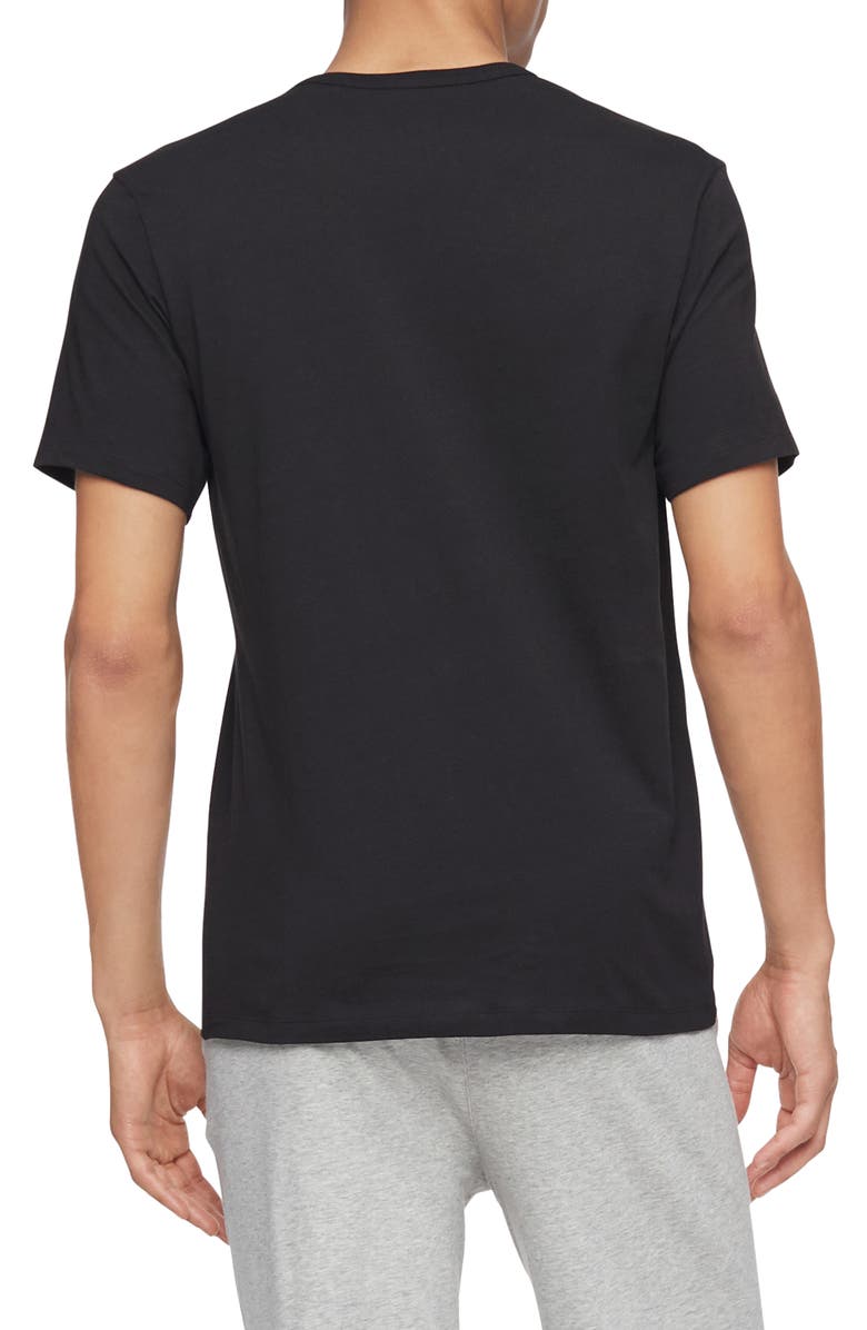 Calvin Klein 3-Pack Slim Fit Cotton V-Neck T-Shirt, Alternate, color,