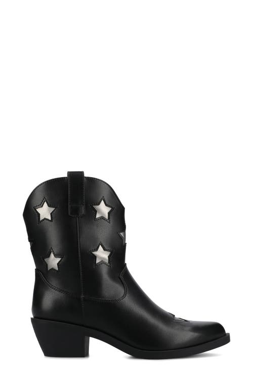 Journee Collection Journee Womens Underwood Medium And Wide Width Western Star Detail Ankle Booties