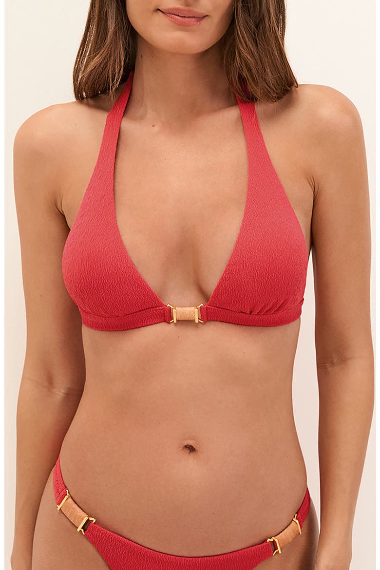 Pam Hanna Bikini Top, Main, color, RED