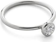Monica Vinader Diamond Solitaire Ring