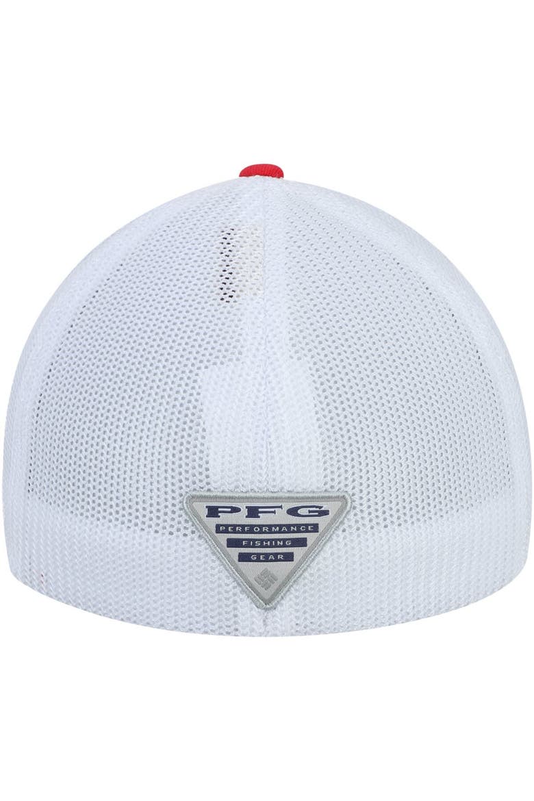 Men's Columbia Scarlet Nebraska Huskers Collegiate PFG Flex Hat, Alternate, color, Red
