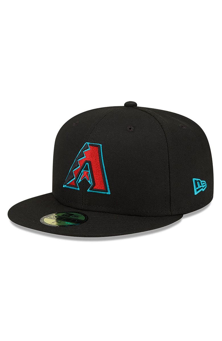 New Era Men's New Era Black Arizona Diamondbacks 2023 Alternate Authentic Collection On-Field 59FIFTY Fitted Hat, Main, color, Black