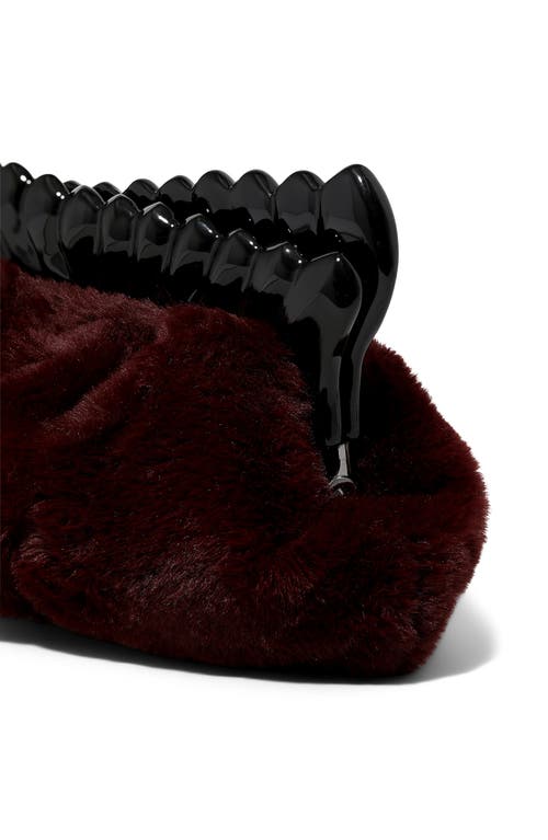Alexis Bittar The Pouf Clutch In Burgundy